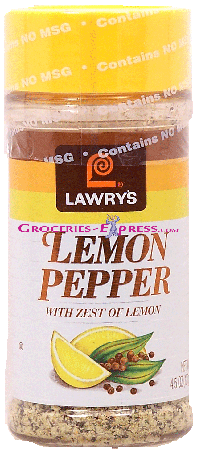 Lawry's  lemon pepper with zest of lemon Full-Size Picture